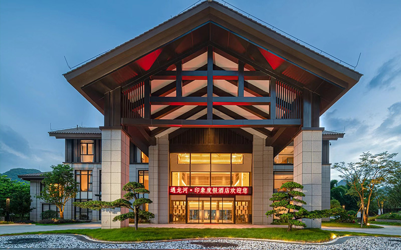 廣西遇龍河酒店-泳池項目案例鑒賞實拍圖