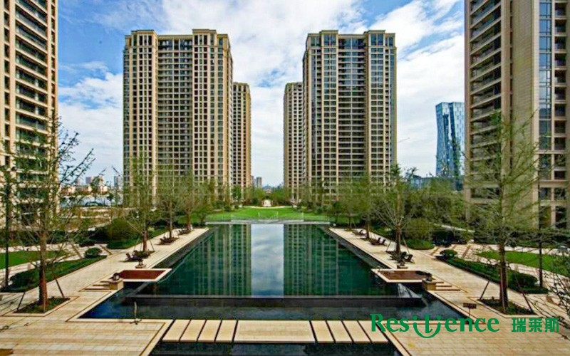 紹興百合花園-泳池項(xiàng)目案例鑒賞實(shí)拍圖