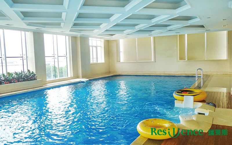 江蘇昆山三一重機產(chǎn)業(yè)園游泳池-泳池項目案例鑒賞實拍圖