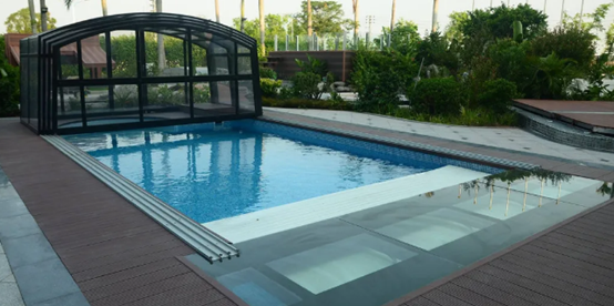 私家游泳池怎么遮陽(yáng)