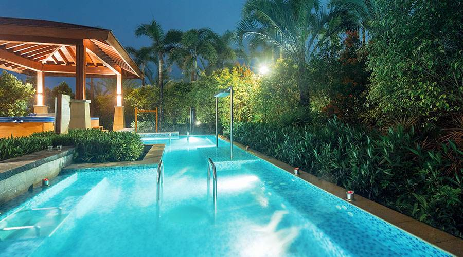 別墅庭院游泳池修建注意事項